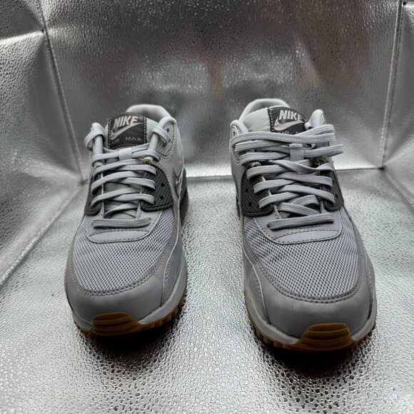 Size 8 Nike Air Max 90 Essential Wolf Gray Gum Athletic Sneakers 616730-024‎ - Picture 4 of 11